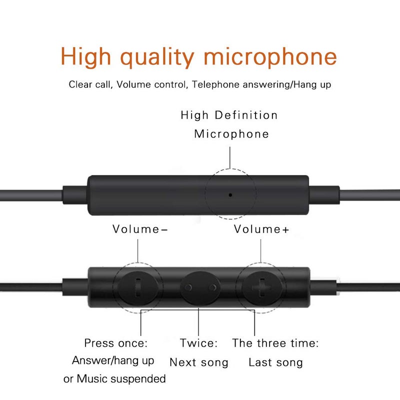 MAXROCK Lightning Wired Sleep Earphones for iphone14,13,12,11,10,9,8,Xmax,7 - Image 4